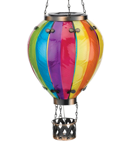 Hot Air Balloon Solar Lantern LG - Rainbow