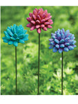 Flower Decorative Garden Stakes - Set of 3