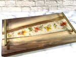 Walnut Live Edge Charcuterie Board, Cheese, Serving Board - 3D Goldfish