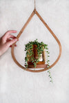 Single Tear Drop Hanging Planter